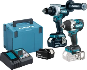 Makita DLX2453TJ Akku-Maschinenset inkl. MAKPAC + 2 Akkus 5.0Ah