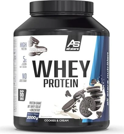 All Stars Whey Protein Cookies&Cream 2kg