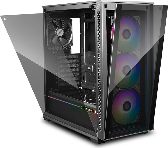 DeepCool Matrexx 70 3F, Glasfenster