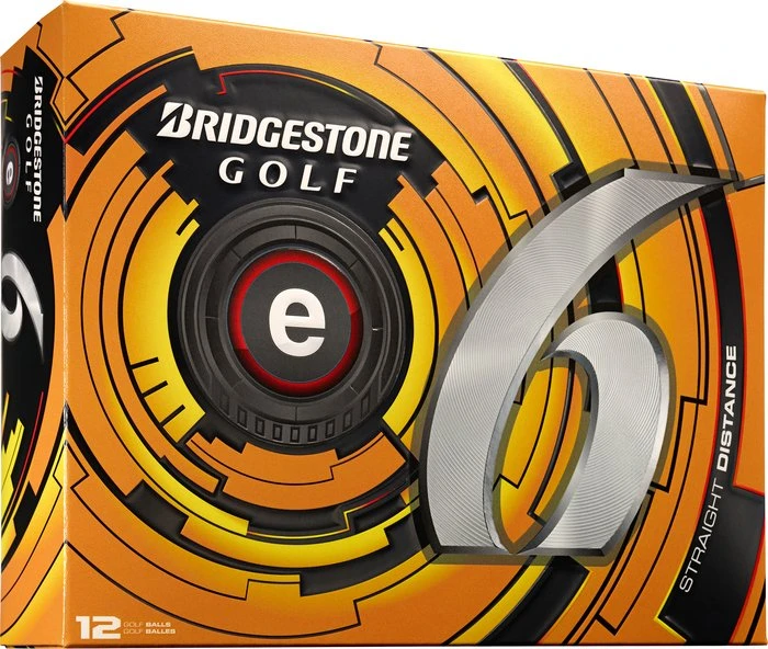 Bridgestone Golf e6 Golfbälle, 12 Stück
