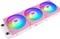 Thermaltake CT140 EX ARGB Sync Pink, rosa/weiß, 140mm, 3er-Pack Vorschaubild