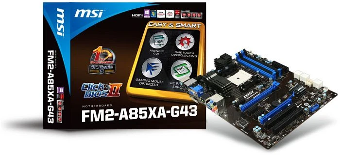 MSI FM2-A85XA-G43 (AMD FM2)