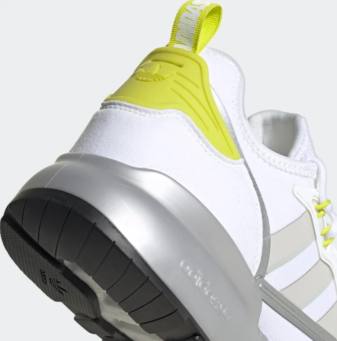 adidas ZX 2K Boost cloud white/grey one/acid yellow (Herren)