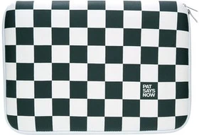 Pat Says Now Checker Flag Schutzhülle 17" schwarz/weiß