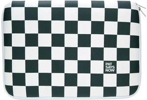 Pat Says Now Checker Flag Schutzhülle 17" schwarz/weiß