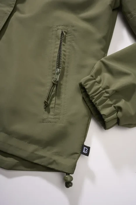 Brandit Windbreaker Summer Frontzip Jacke olive (Damen)