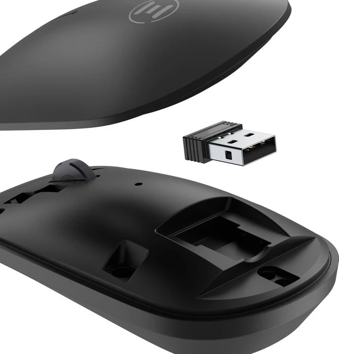 Eternico MSB380 Wireless Office Mouse schwarz, USB/Bluetooth