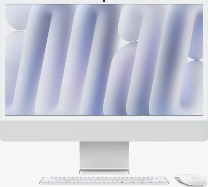 Apple iMac 24", silber, M6 - 10 Core CPU / 10 Core GPU, 16GB RAM, 256GB SSD [2026]