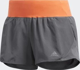adidas Run It Shorts Laufhose kurz grey four/hi res coral (Damen)