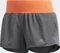 adidas Run It Shorts Laufhose kurz grey four/hi res coral (Damen) Vorschaubild