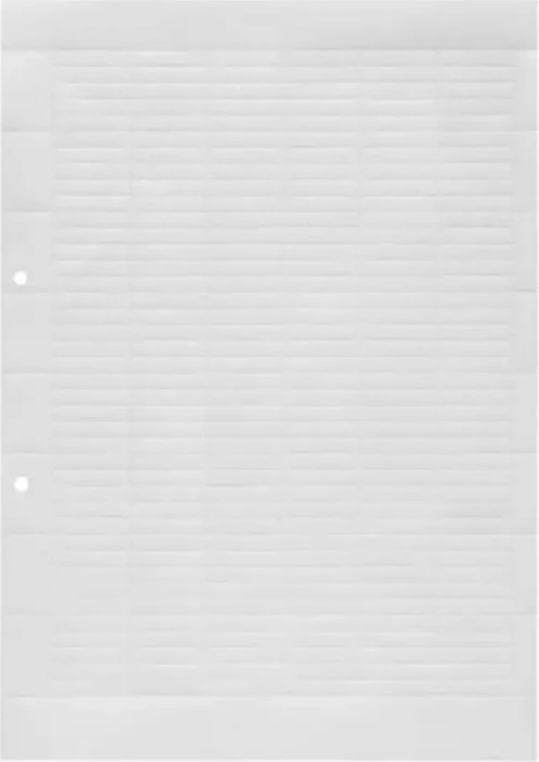 Weidmüller ESO 7 DIN A4 WS Klemmenmarkierer, Einlegemarkierer, 30 x 6.3 mm, weiß