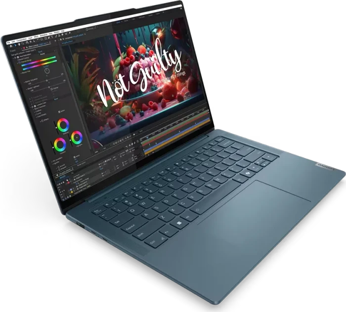 Lenovo Yoga 7 Pro 14IMH9, Tidal Teal, Core Ultra 7 155H, 32GB RAM, 1TB SSD, GeForce RTX 4050, DE