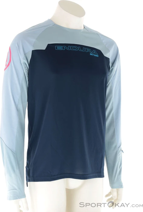Endura MT500 Burner Jersey Trikot langarm blue ink (Herren)