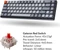 Keychron K6, 65%, LEDs weiß, hot-swap, schwarz/grau, Gateron RED, USB/Bluetooth, DE Vorschaubild