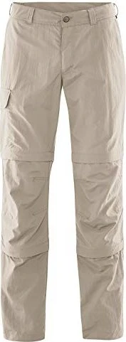 Maier Sports Saale Triple Zip-Off Hose lang feather gray (Herren)