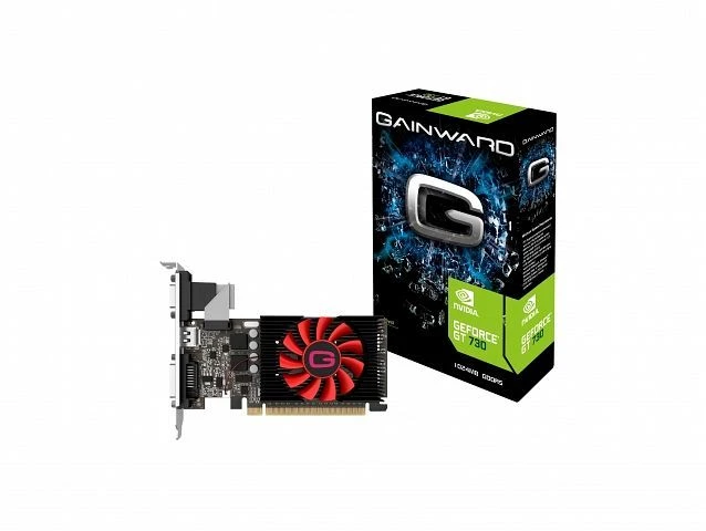 Gainward GeForce GT 730, 1GB GDDR5, VGA, DVI, HDMI