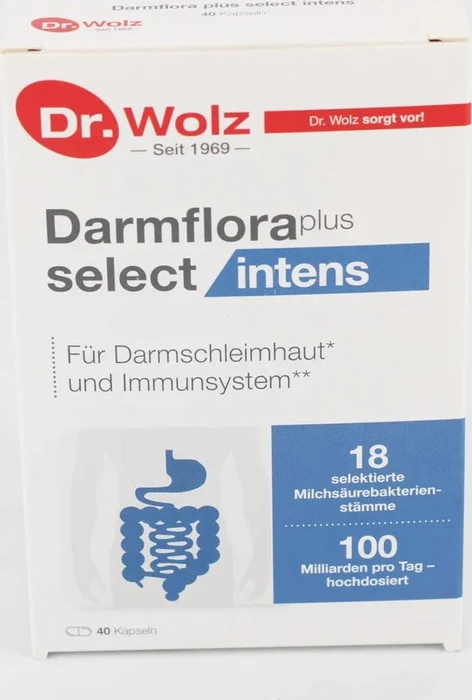 Dr. Wolz Darmflora plus select intens Kapseln, 40 Stück