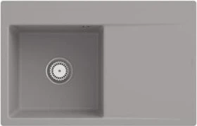 Villeroy & Boch Subway Style 45 Flat flächenbündig Becken links fossil