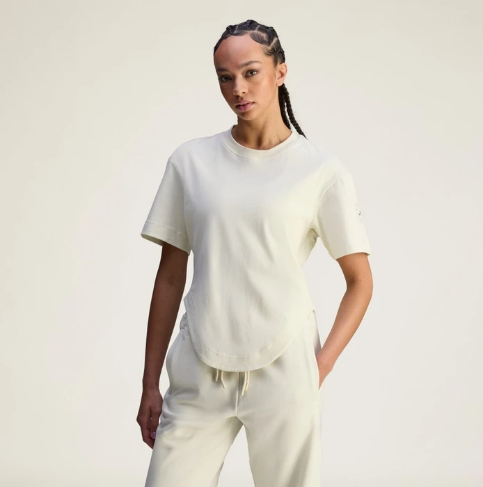 adidas by Stella McCartney Sportswear Curved Hem T-Shirt kurzarm (Damen)