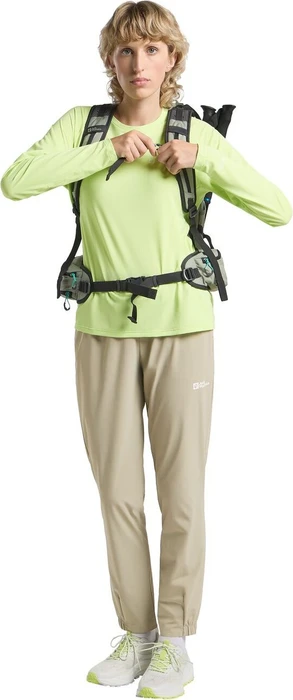 Jack Wolfskin Prelight Swift Funktionsshirt langarm cool matcha (Damen)