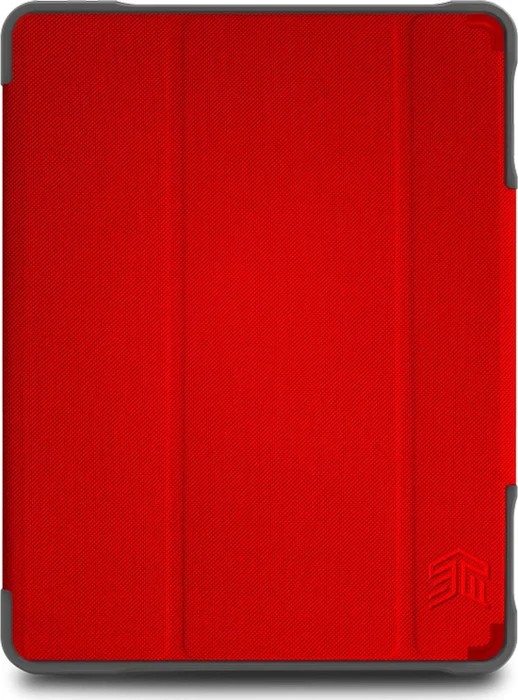 STM Dux Plus Duo rot/transparent, iPad 10.2" 7th/8th/9th gen