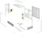 Savio Sigma X1 White, Glasfenster Vorschaubild
