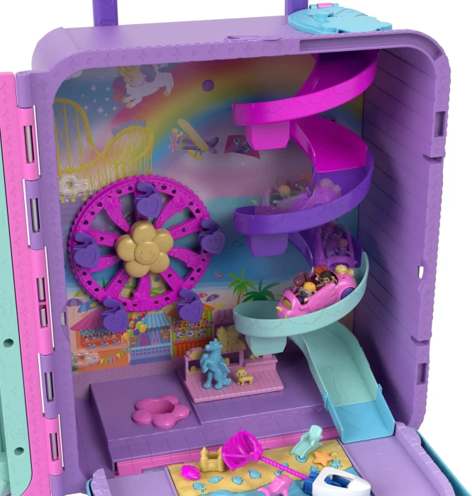 Mattel Polly Pocket - Urlaub im Rollkoffer