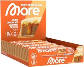 More Nutrition More Protein Bar White Chocolate Caramel Crunch 500g (10x 50g)