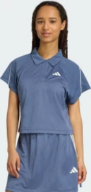 adidas Stadium 3-Streifen vom Tennis inspiriertes Poloshirt kurzarm preloved ink/off white (Damen)