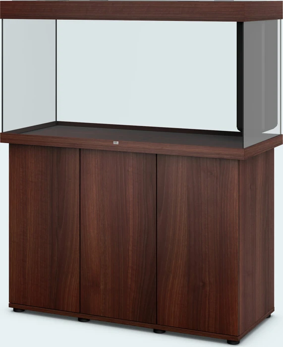 Juwel Rio 350 LED Aquarium-Set mit Unterschrank, dunkles Holz/dunkles Holz, 350l