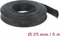 DeLOCK Geflechtschlauch dehnbar, 25mm, 5m, schwarz Vorschaubild