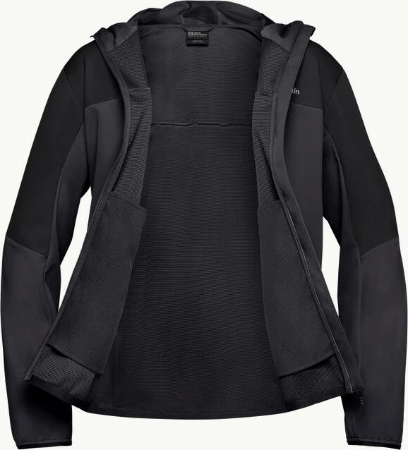 Jack Wolfskin Feldberg Hoody Funktionsjacke phantom (Herren)