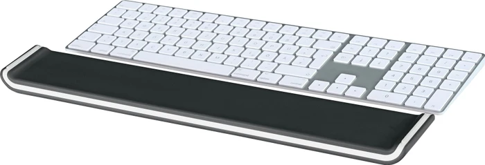 Leitz Ergo WOW höhenverstellbare Handgelenkauflage für Tastatur, schwarz/weiß