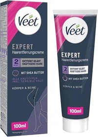 Veet Expert Haarentfernungscreme Körper & Beine, 100ml