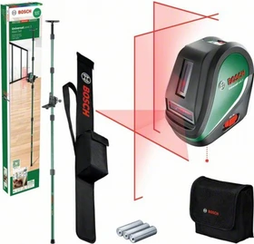 Bosch DIY UniversalLevel 3 Maxi Set Batterie-Kreuzlaser inkl. Tasche + Zubehör
