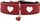 Hunter Halsband Love, 65, schwarz (69907)
