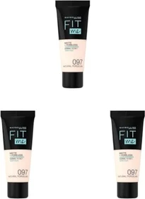 Maybelline Fit Me Matte & Poreless Foundation 097 natural porcelain, 30ml