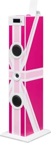 BigBen Sound Tower TW5 Union Jack pink