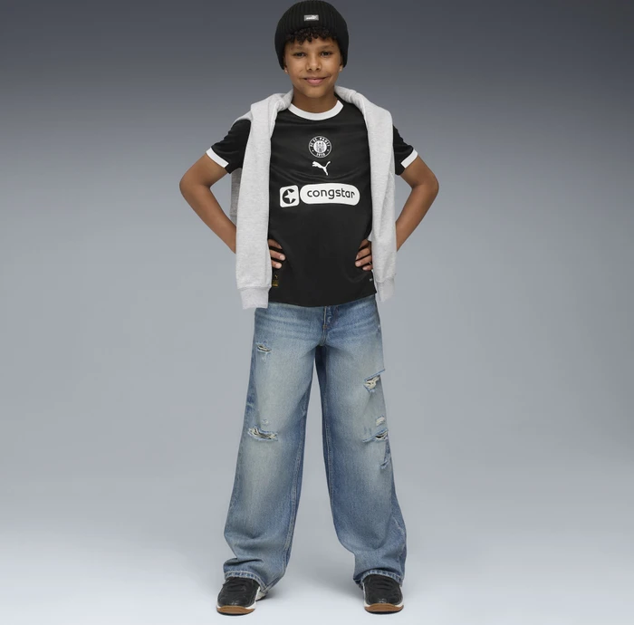 Puma FC St. Pauli 2025/2026 Ausweichtrikot kurzarm (Junior)