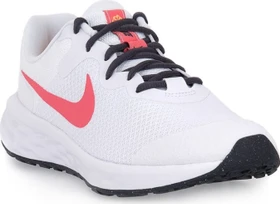 Nike Revolution 6 white/gridiron/laser orange/sea coral (Junior)