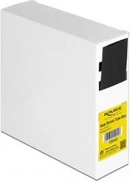 DeLOCK Schrumpfschlauch Box, 25.4mm, 4m, schwarz