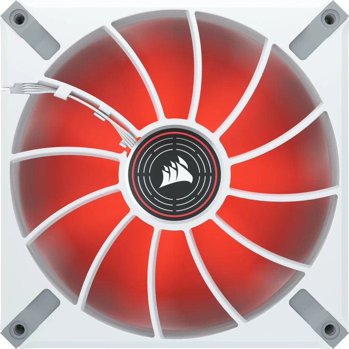 Corsair ML Series ML140 LED Elite Red, weiß, 140mm
