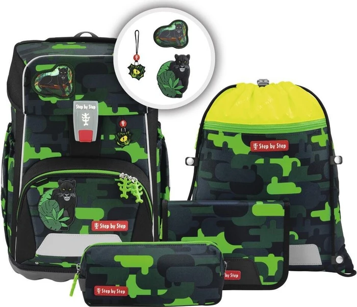 Step by Step Giant Schulrucksack-Set 5-tlg.