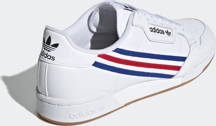 adidas Continental 80 cloud white/royal blue/vivid red