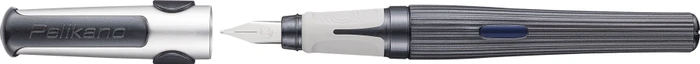 Pelikan Pelikano structure grau, rechte Hand, mittel, Faltschachtel