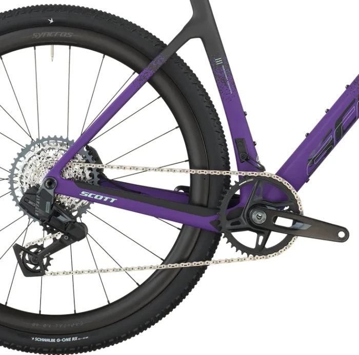 Scott Addict Gravel 20 carbon black/indigo purple Modell 2026