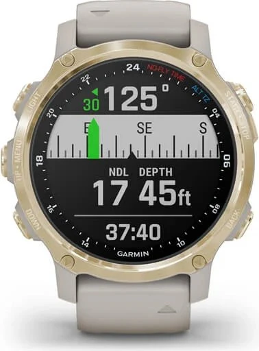 Garmin Descent Mk2S Tauchcomputer light gold/light sand