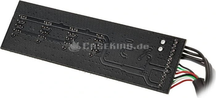 Kolink USB-Hub, 4x USB 2.0 9-Pin Stiftsockel, USB 2.0 9-Pin Stecksockel [Stecker]