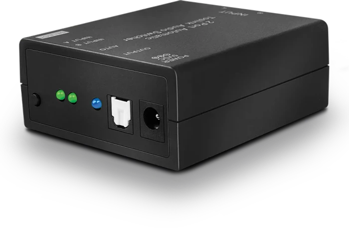 Lindy Automatischer optischer Audio Switch, Toslink S/PDIF Audio Switch, 2-port