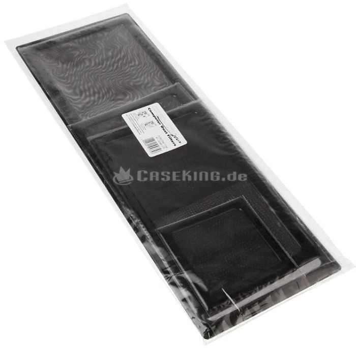 DEMCiflex Staubfilter Set für Corsair Vengeance C70 schwarz/schwarz
